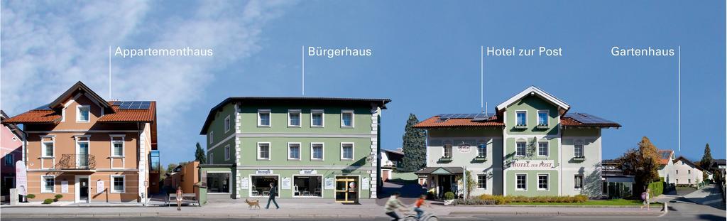 Das Grune Hotel Zur Post - 100 % Bio Salzburg Buitenkant foto